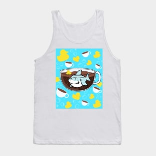 Sharks, Coffee, and Rubber Duckies! Tank Top